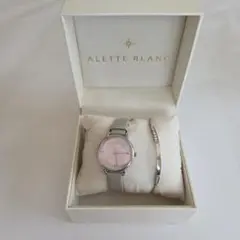 ALETTE BLANC 腕時計 ブレスレットセット　アレットブラン　電池切れのサムネイル