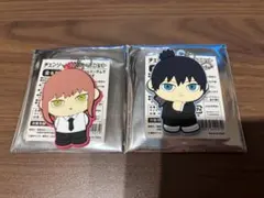 チェンソーマン　ラバーマスコットキーホルダー　マキマ、アキ