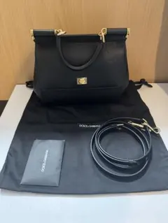 Dolce&Gabbana シシリー 2WAYハンドバッグ ブラックのサムネイル