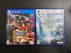 【PS4】ワンピース 海賊無双4 &【PS5】ワンピース オデッセイ セット売り