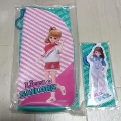 リカちゃんくじ セーラーズ ポーチ ダイカットキーチェーン 新品未使用