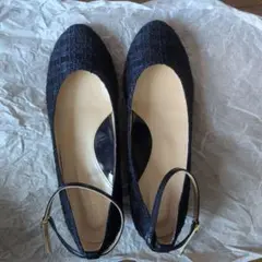 velikoko ヴェリココ　ネイビー パンプス 24センチ
