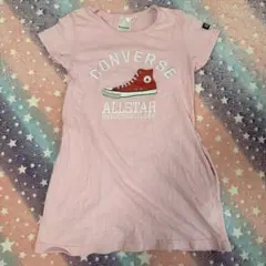 CONVERSE 半袖ワンピース ピンク 110cmのサムネイル