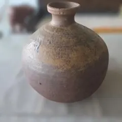 備前焼壺 花瓶 陶芸 骨董品のサムネイル