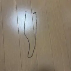 シルバー チェーンネックレス 調整可能