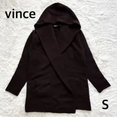人気✨vince ビンス ヤク ウール フーディ ニット カーディガン 羽織りのサムネイル
