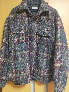 ATELANE/ツイードＣＰＯジャケット メンズ レディース