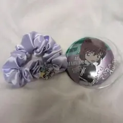灰原哀 ユニバ ヘアゴム 缶バッジ