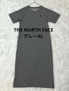【最終値下げ】美品✨ ノースフェイス 半袖ワンピース サイドスリット XL
