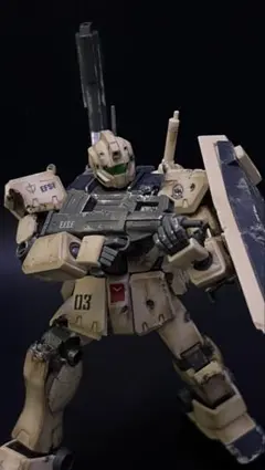 HG 1/144 ゲルググ 塗装 完成品 ジム - メルカリ