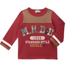 新品 ダブルビー ミキハウス 長袖カットソー トップス ロンT 140cm