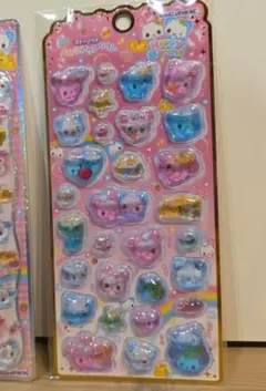 ハッピーマーチ　ウォーターシール　しずくちゃん　ボンボンドロップシール