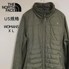 希少 ノースフェイス デナリ 中綿 フルジップジャケット USレディース XL