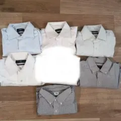 ［まとめ売り］7枚　メンズ　ビジネスシャツ　セット