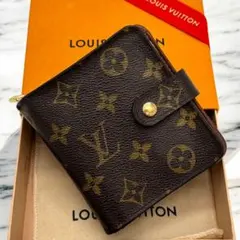 Louis Vuitton ルイヴィトン モノグラム コンパクトジップ 財布 - メルカリ