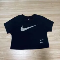 Nike クロップドTシャツ 黒