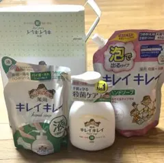 LION キレイキレイ 薬用ハンドソープ 液体本体&詰替・泡詰め替えセットのサムネイル