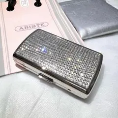 週末値下げ【美品】アビステ★ABISTE★スワロフスキー★コインケース★キラキラ