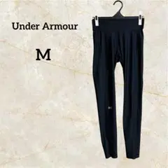 Under Armour 黒 レギンス トレーニング ヨガ スポーツ【M】
