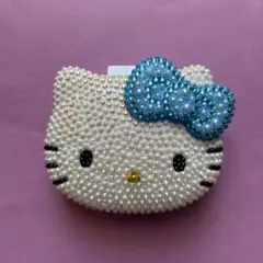 キティちゃん ❤︎ おくすりケース ❤︎ ホワイトxスカイブルー