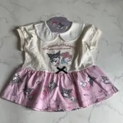 新品　マイメロクロミちゃん　ワンピース風Tシャツ　90センチ