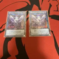 遊戯王　無垢なる祈りの獄神使 シークレット　2枚