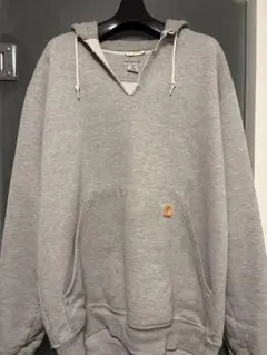 Carhartt グレー フード付きパーカー