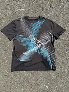 【美品】00s~ Reebok Tシャツ グラフィック Y2K 短丈