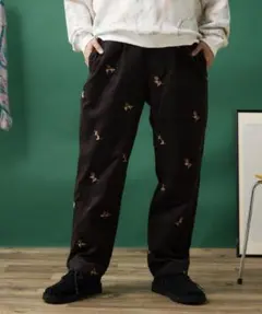 JOURNAL STANDARD relume コーデュロイパンツ BIRD 黒