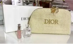 ディオール　オファー　ゴールド　ポーチのサムネイル