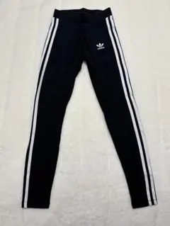 adidas アディダス レギンス スパッツ ブラック 三本ライン レディースのサムネイル