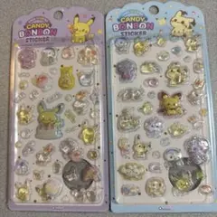 CANDY BONBON ポケモン 4枚 ボンボンドロップシール 韓国限定 正規