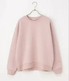 新品Honeys裏起毛ゆるスウェット ソフトであったか『ハニぽか』男女兼用