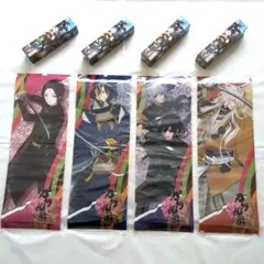 刀剣乱舞　スティックポスター　プラポスター　４枚　おまけ　ミニストラップ