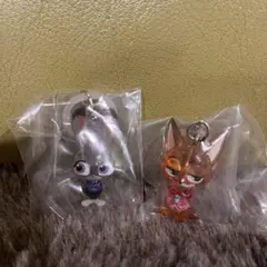 ズートピア2 めじるしアクセサリー ニック＆ジュディ 2点セット