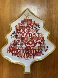 ディズニー　クリスマス　メラミンプレート