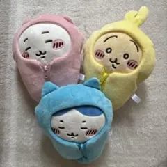 ちいかわ　パジャマパーティ ちいかわ　ハチワレ　うさぎ　3点セット
