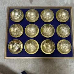 金属工芸 盃 12支 縁起物 セット 金属工芸 盃 12支 縁起物 セット - メルカリ