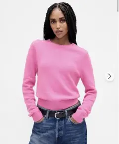 GAP カシミヤタッチクルーネックセーター新品未使用タグ付き