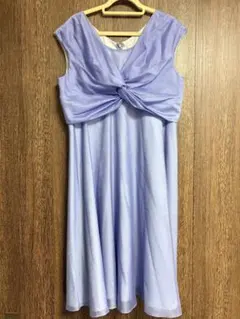 Jewel changes 薄紫色ノースリーブドレス