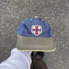 90s USA製 CORNERSTONE メッシュキャップ 青 企業 ワッペン 90s USA製 CORNERSTONE メッシュキャップ 青 企業 ワッペン - メルカリ