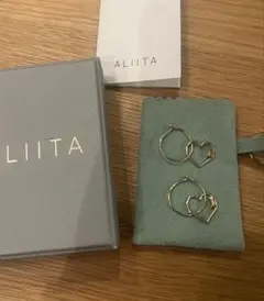 ALIITA アリータ　CORAZON アメジスト　フープピアス