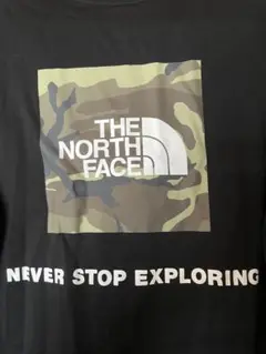 THE NORTH FACE カモフラージュ Tシャツ　半袖 M