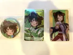 さんばか 6th Anniversaryメタルカード 缶バッジ 戌亥とこ