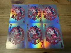 ジョジョ オーロラトランプ 空条徐倫　6枚