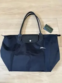 ロンシャン　プリアージュクラブトートバッグ　ブラックL
