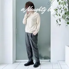 ほぼ新品　Du tango デュタンゴ　ウエストリブスラックスパンツ26400円