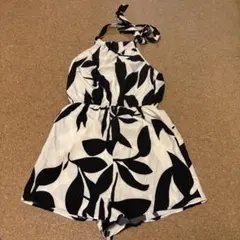 SHEIN ホルターネック オールインワン モノトーン