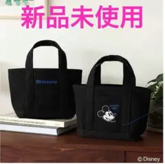 Shinzone ミッキーマウス トートバッグ ブラックのサムネイル