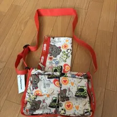 Lesportsac 動物柄 ショルダーバッグ